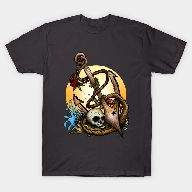 Anchored T-Shirt by adamzworld